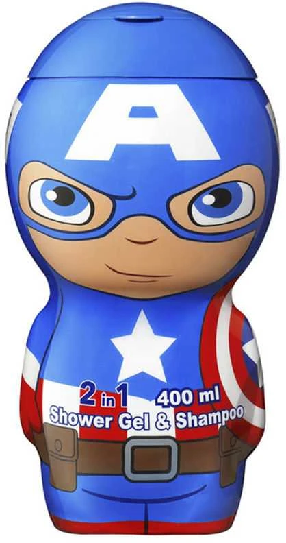 "Marvel Air-Val Captain America"dušo gelis ir šampūnas 2d400