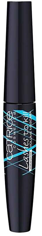 "Catrice Lashes To Kill Volume" blakstienų tušas, atsparus vandeniui 010 Ultra Juodas 10ml