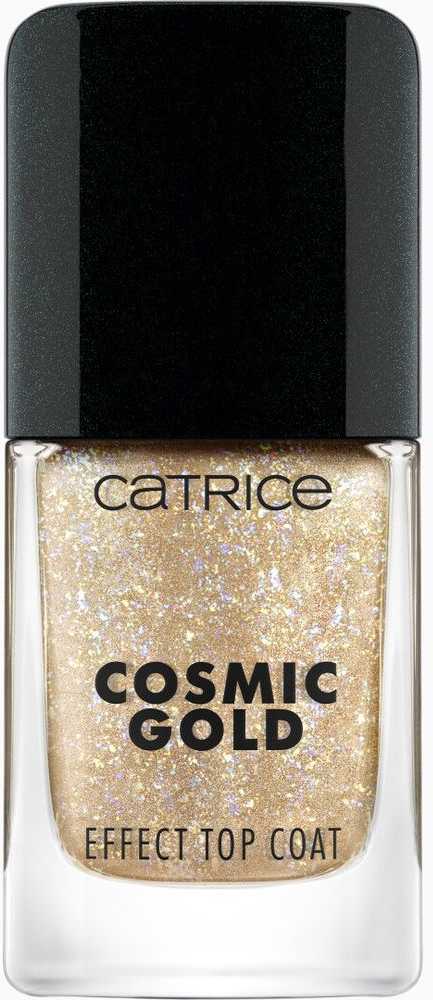 Catrice Effect Top Coat Cosmic Gold Nagų lakas