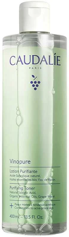 Caudalie Vinopure Purifying Toneris veido tonikas, 400 ml