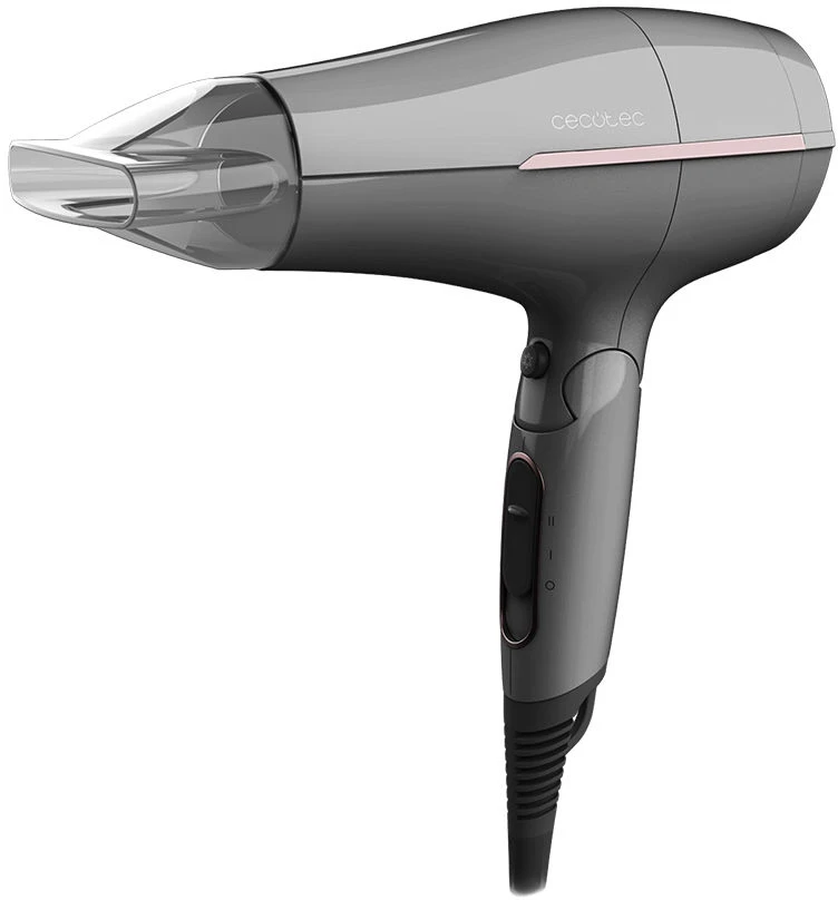 Cecotec Plaukų džiovintuvas | IoniCare Power&Go Heaven | 2000 W | Number of temperature settings 2 | Ionic function | Diffuser nozzle | Pilkas