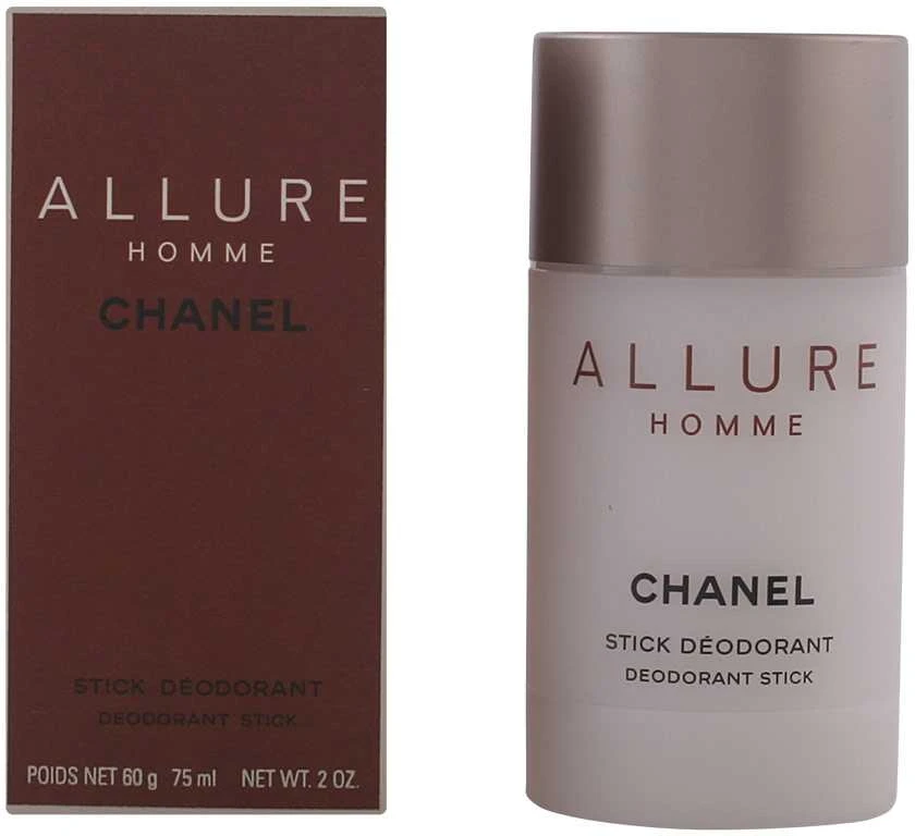 Chanel Allure Homme Dezodorantas Stick pieštukinis dezodorantas vyrams, 75 ml