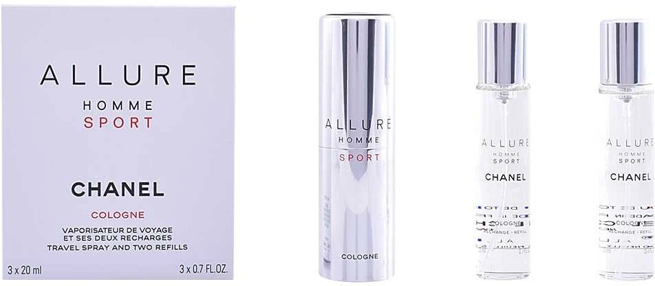 Chanel Allure Homme Sport rinkinys vyrams, 60 ml