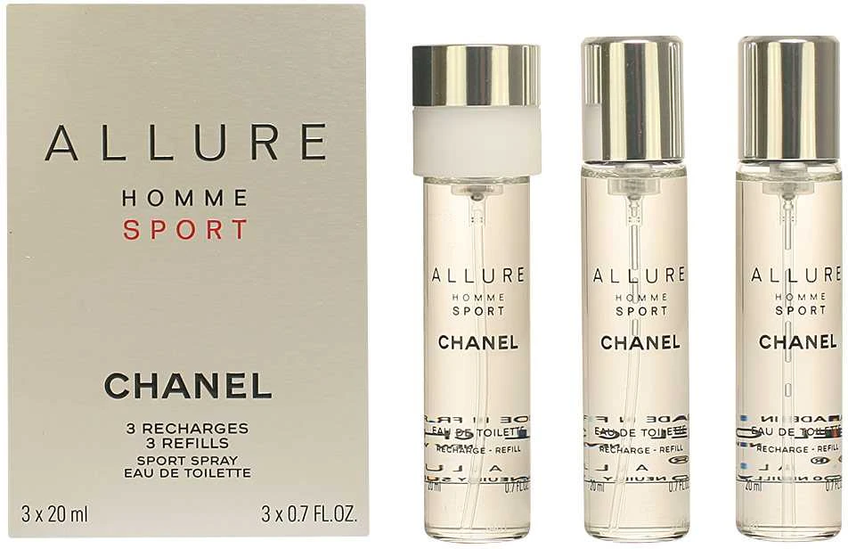 Chanel Allure Homme Sport rinkinys vyrams, 60 ml