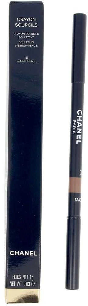 Chanel Crayon Sourcils Sculpting Eyebrow pieštukas #10 Blond Clair, 1 g