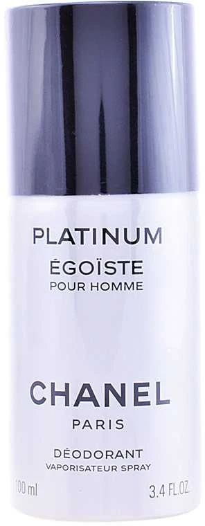Chanel Platinum Egoiste Pour Homme Deo Purškiklis purškiamas dezodorantas vyrams, 100 ml