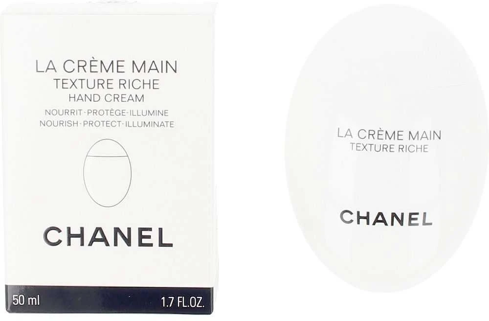 Chanel La Creme Main Texture Riche Hand Kreminis maitinantis, apsaugantis ir šviesinantis rankų kremas, 50 ml