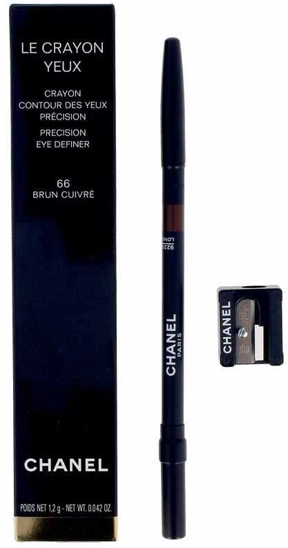 „Chanel Le Crayon Yeux Precision Eye Definer“ akių kontūro pieštukas #66 Copper Brown / su drožtuku, 1,2 g