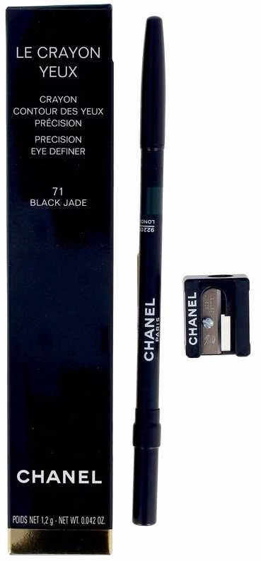 „Chanel Le Crayon Yeux Precision Eye Definer“ akių kontūro pieštukas #71 Juodas Jade/su drožtuku, 1,2 g
