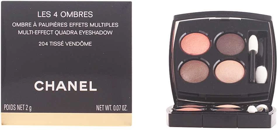 Chanel Les 4 Ombres Multi Effect Quadra Eyeshadow keturių spalvų akių šešėlių paletė, atspalvis: 204 - Tissé Vendome, 2 g