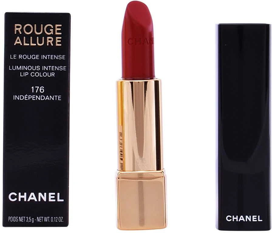 Chanel Rouge Allure Luminous Intense Lip Colour lūpų dažai, atspalvis: 176 Indépendante, 3.5 g