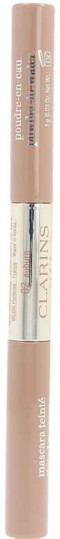 Clarins Brow Duo Defining & Long Lasting Eyebrow Pieštukas Eyebrow Kreminis Pieštukas & Gel 2-In-1 02 Auburn 2.8 g