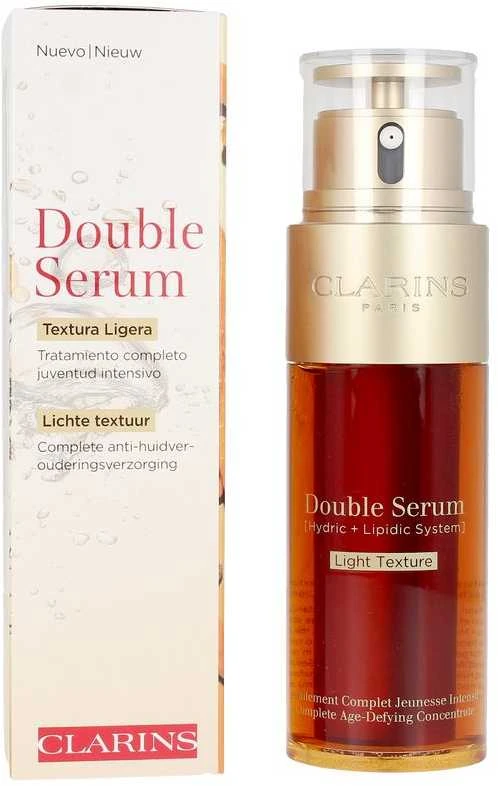 Clarins Double Serum Light Texture veido serumas, 50 ml