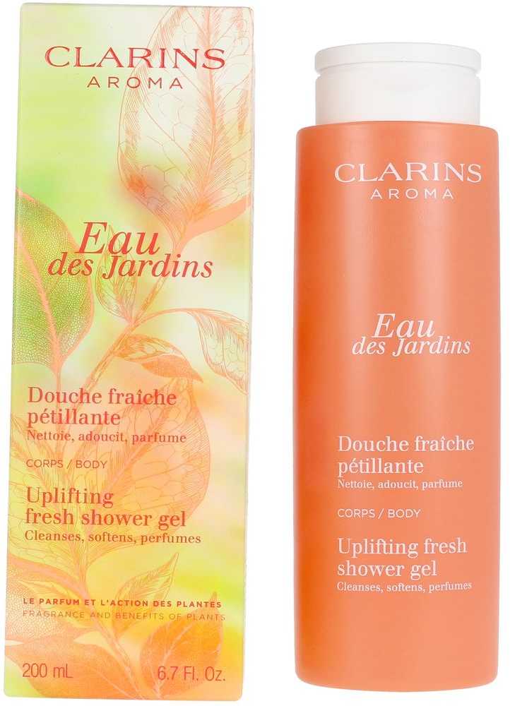 Clarins Eau Des Jardins Uplifting Fresh Dušo želė 200 ml
