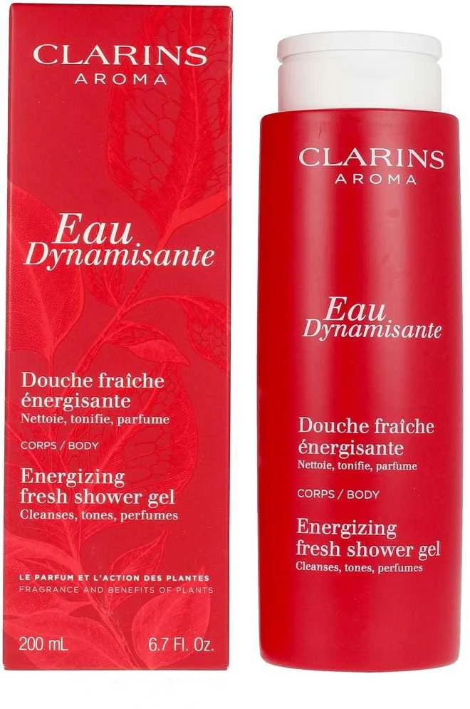 Clarins Eau Dynamisante Energizing Fresh Dušo želė dušo gelis, 200 ml