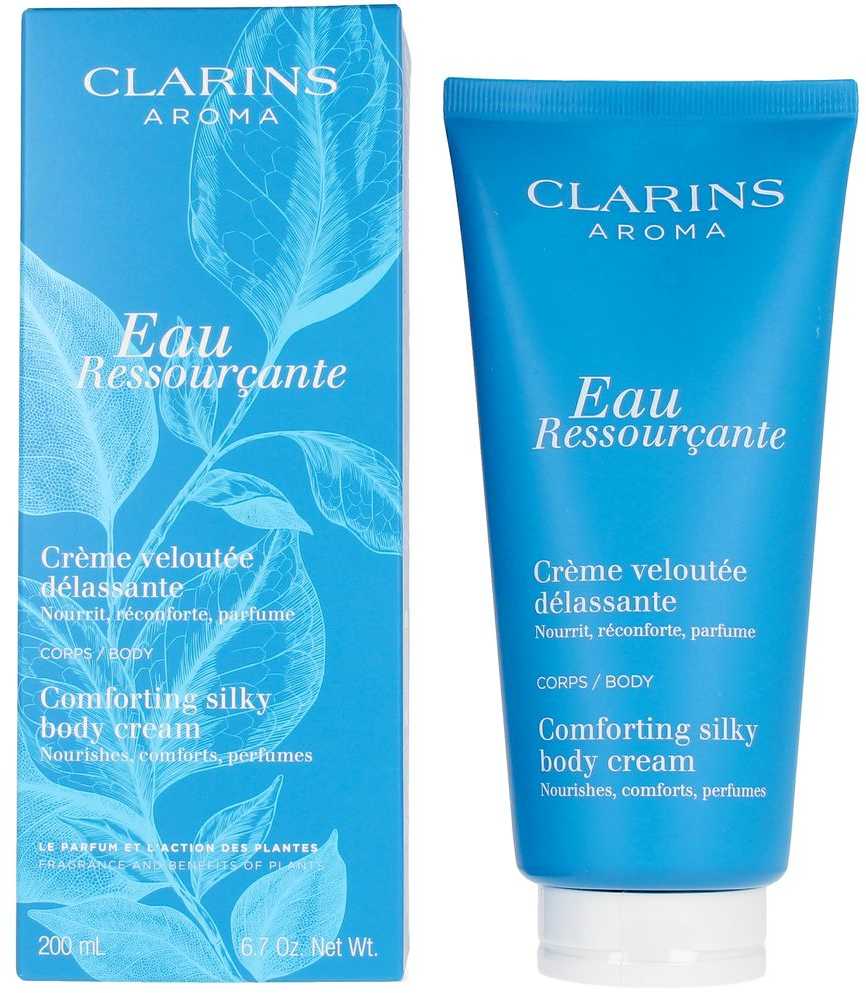 Clarins Aroma Eau Ressourcante Comforting Silky Body Kreminis Body Kreminis moterims, 200 ml