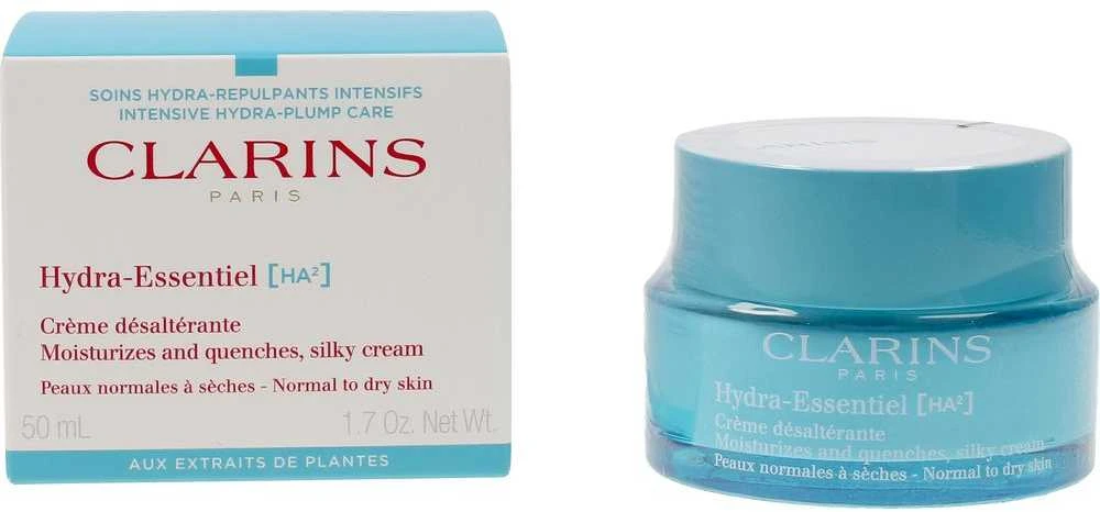 Clarins Hydra-Essentiel [HA2] Silky Kreminis Day Kreminis moterims, 50 ml