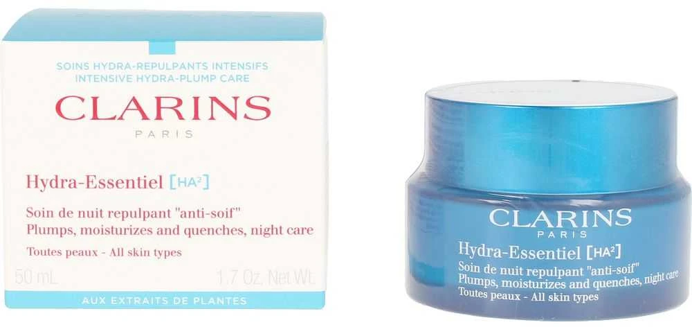 Clarins Hydra-Essentiel [HA2] Night Care Night Skin Kreminis moterims, 50 ml