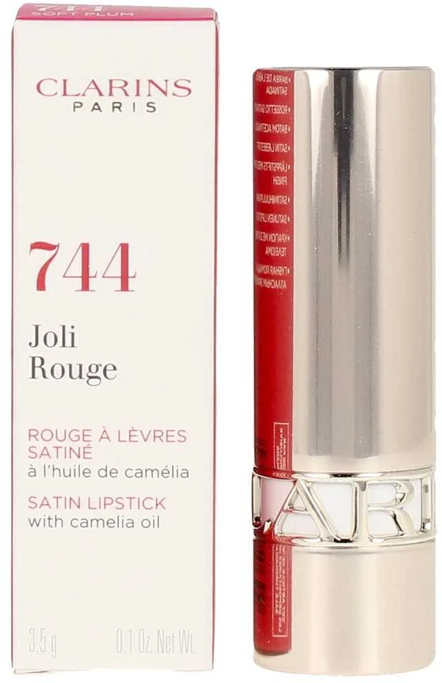 „Clarins“ lūpų dažai („Joli Rouge“) 3,5 g, 744 švelni slyva
