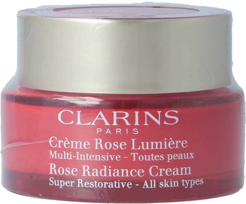 Clarins Rose Radiance Day Kreminis moterims, 50 ml