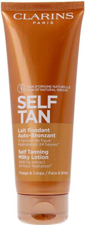 Clarins savaiminio įdegio pieniškas losjonas, 125 ml