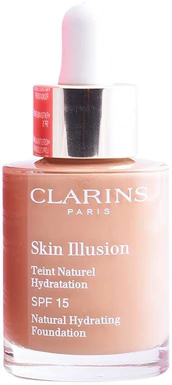 Clarins Saugus Makiažas Natūralus Drėkinamasis Fondas SPF15 113 Rudi 30ml