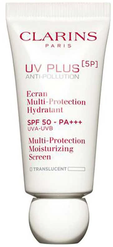 „Clarins UV Plus [5P]“ daugiafunkcinis drėkinamasis kremas nuo saulės SPF50, 30 ml