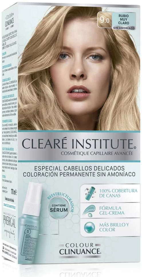 Clearé Institute 9.0 šviesių plaukų dažų pakuotė