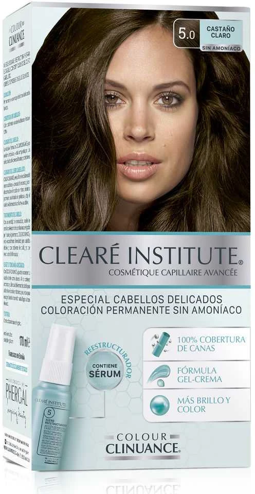 Clearé Institute 5.0 Light Chestnut dažų pakuotė