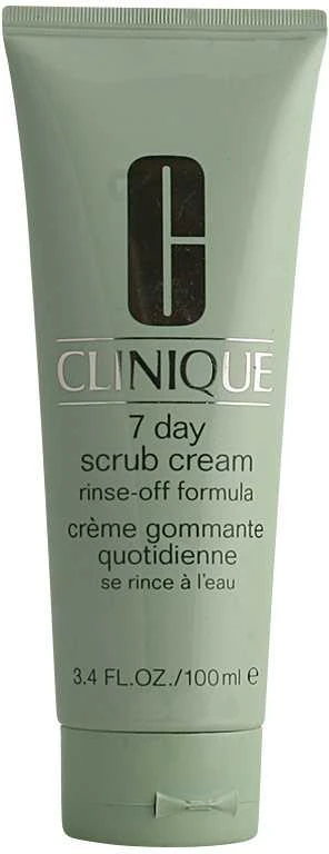 Clinique 7 Day Scrub Kremas Rinse Off Formula šveičiamasis veido kremas, 100 ml