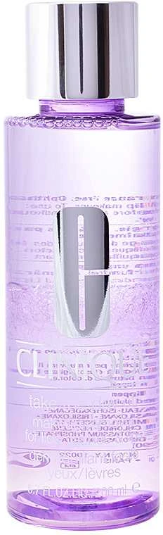 Clinique Take The Day Off makiažo valiklis For Lids Lashes And Lips lūpų ir akių makiažo valiklis, 200 ml