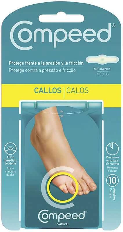 "Compeed" kukurūzų vidutinio storio pleistrai 10 vnt