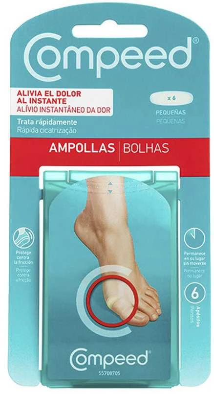 „Compeed“ maži pleistrai nuo pūslių, 6 vienetai