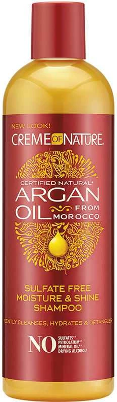 Šampūnas Moisture & Shine Creme Of Nature Argano aliejus (354 ml)