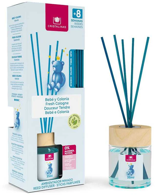 Cristalinas Mikado Oro gaiviklis 0 Kūdikių kambariui 40ml