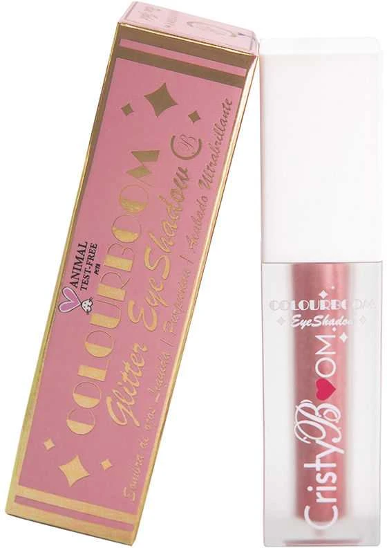Cristyboom COLOR BOOM liquid eyeshadow #rose auksinis 5 gr