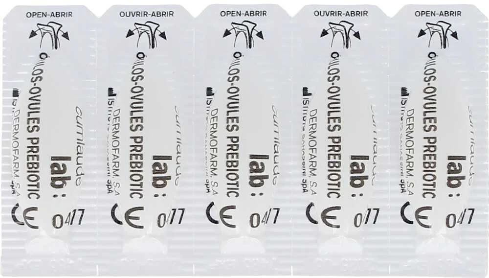 Cumlaude Prebiotic Óvulos Vaginales, 3 gx10 Óvulos