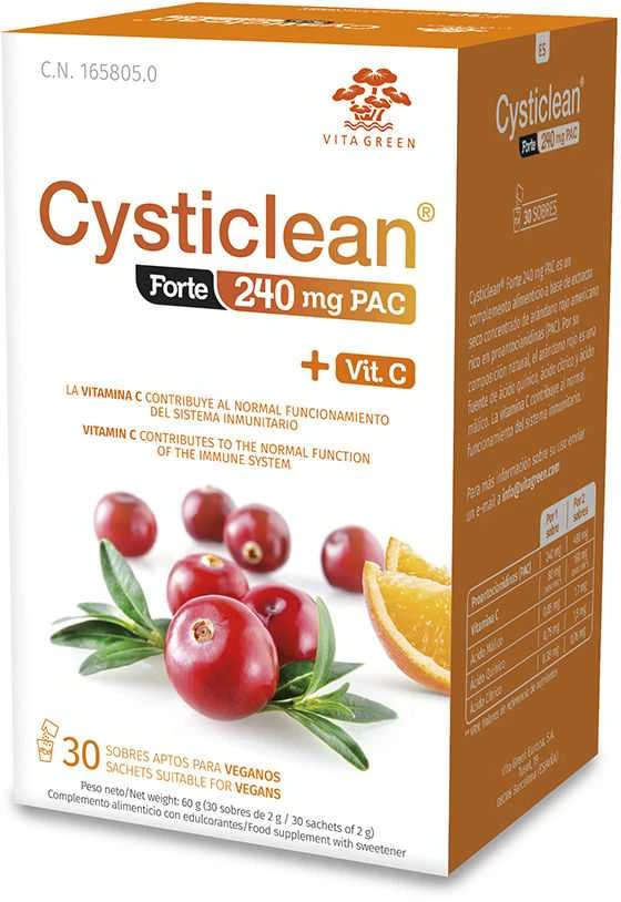 Cysticlean Forte 240 mg 30 vnt.