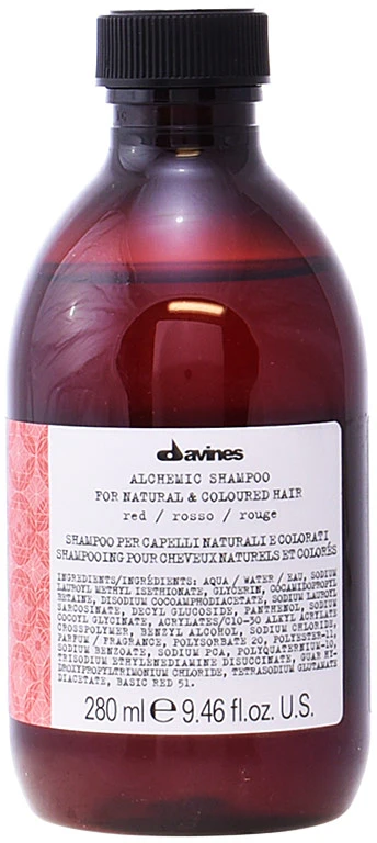 Davines Alchemic Šampūnas Raudona, 280 ml