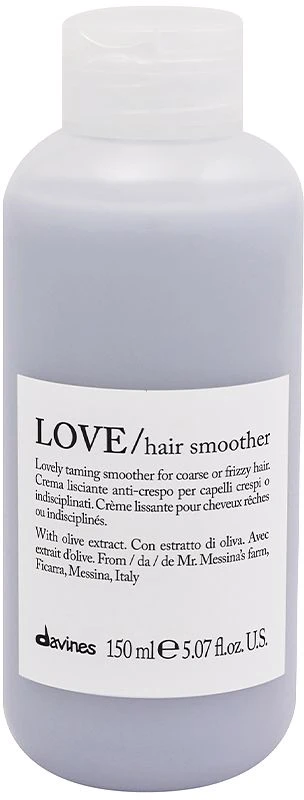 Davines Essential Haircare Love Hair Smoother tiesinantis plaukų kremas, 150 ml