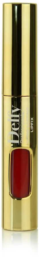 Delfy LIPFIX GOLD skysti lūpų dažai #aurora red 8 g