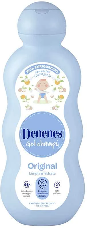 "Denenes" minkštas muilas plaukams ir kūnui 650ml