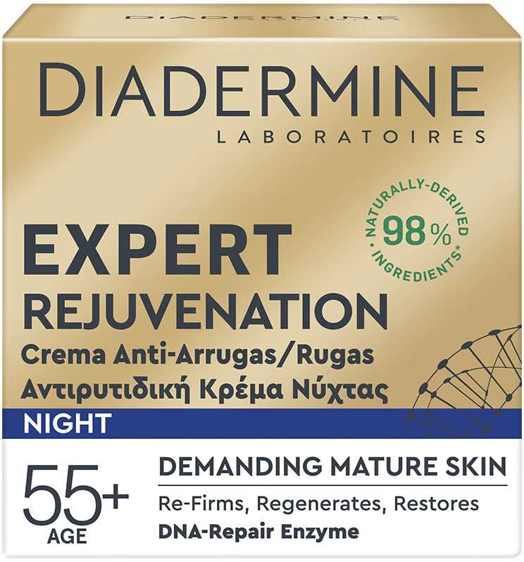 "Diadermine Expert" brandžios odos jauninamasis naktinis kremas 50ml