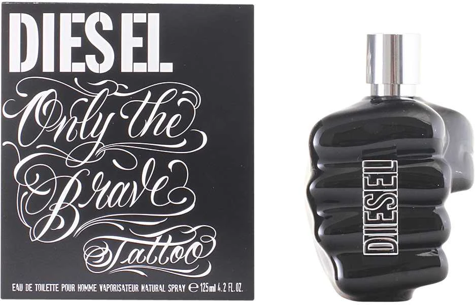 Diesel Only The Brave Tattoo Pour Homme EDT tualetinis vanduo vyrams, 125 ml