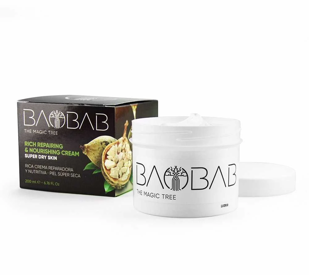 Diet Esthetic Baobab Rich Repair Moisturiser-Super Dry Skin Kreminis labai sausos odos kremas 200ml