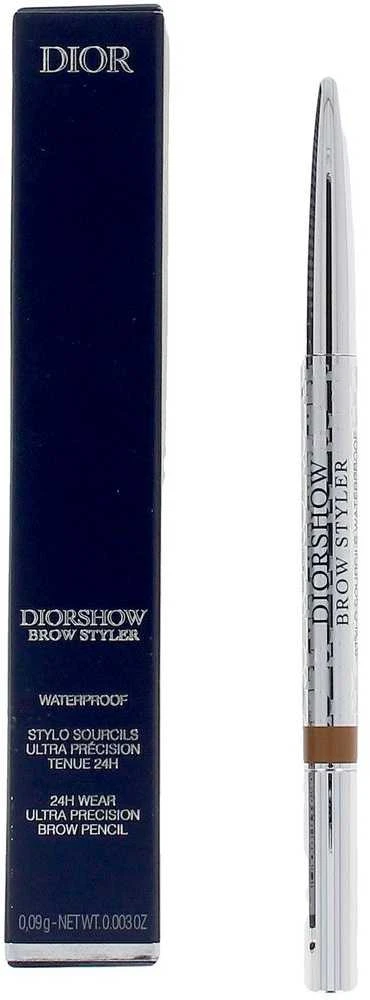 Christian Dior Diorshow Atsparus vandeniui Double-Ended Eyebrow Kreminis Pieštukas & 2-In-1 02 Chestnut 0.09 g
