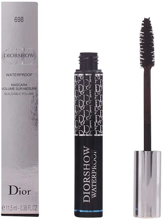 Diorshow Atsparus vandeniui Blakstienų tušas 698 Warm Brown 11,, 5 ml