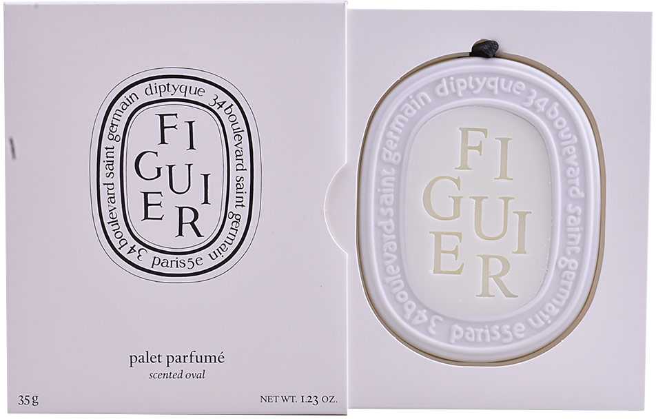 Diptyque Figuier kvapus ovalas, 35 g