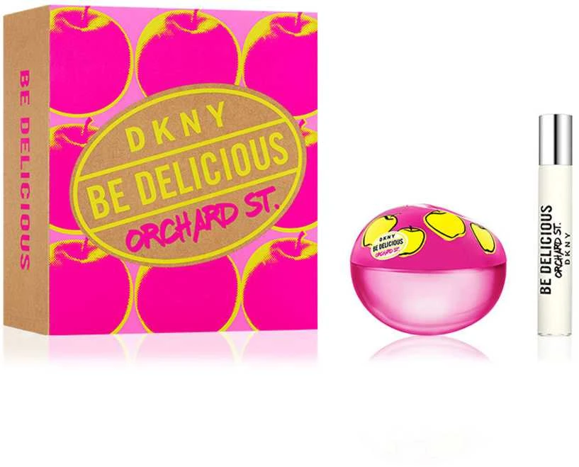 Dkny Be Delicious Orchad St. Eau De Parfum Purškiklis, 100 ml rinkinys 2 vnt.