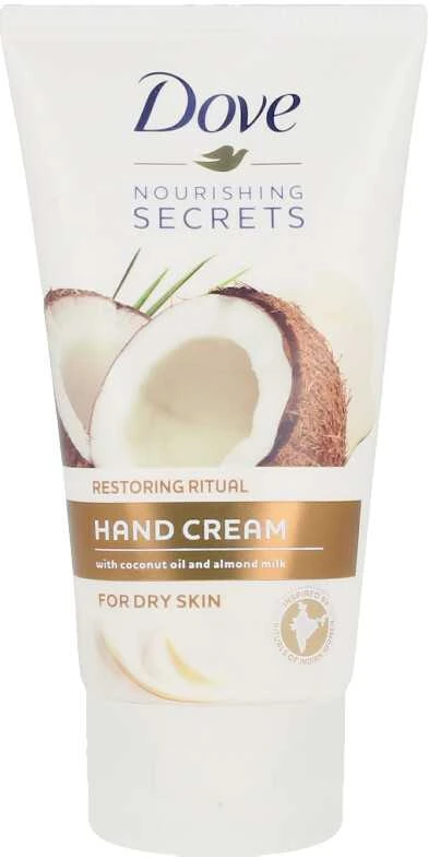 "Dove Nourish Secrets Coconut Ritual" rankų kremas 75ml